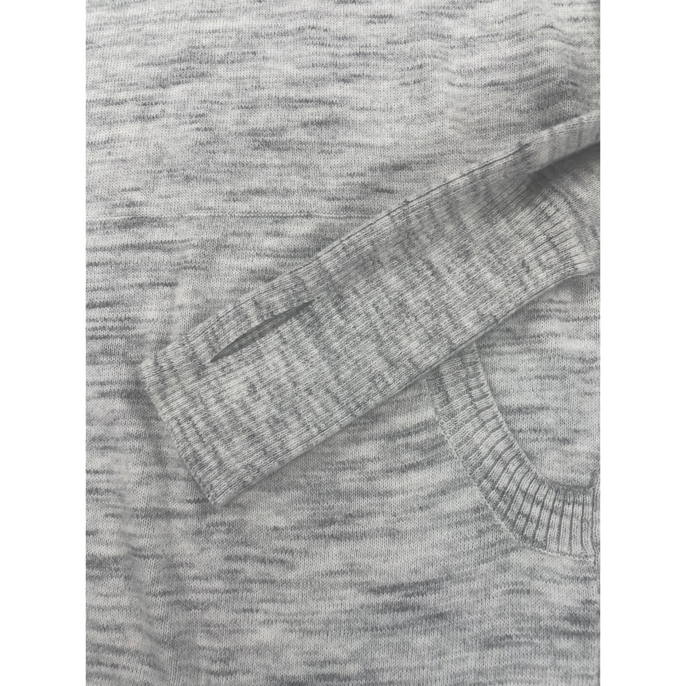 Dakini Womens Hoodie Sweater Pullover Gray Space Dye Cotton Blend S - Picture 7 of 8